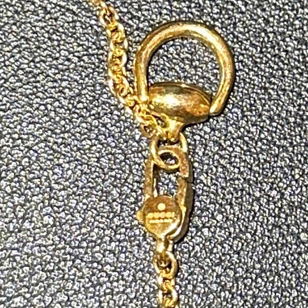 Beautiful Gucci 18K gold 6 Motif horse bit chain necklace! - Picture 3 of 3